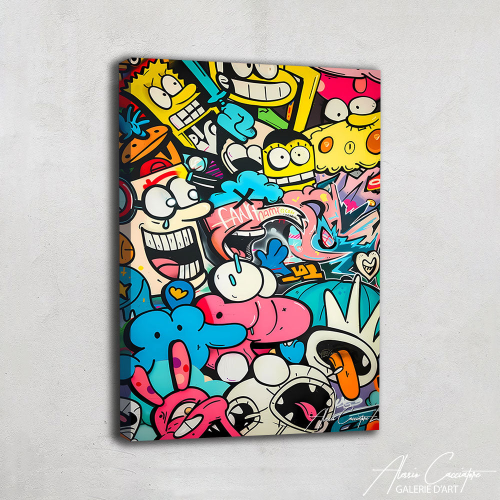 Tableau Mural Street Art