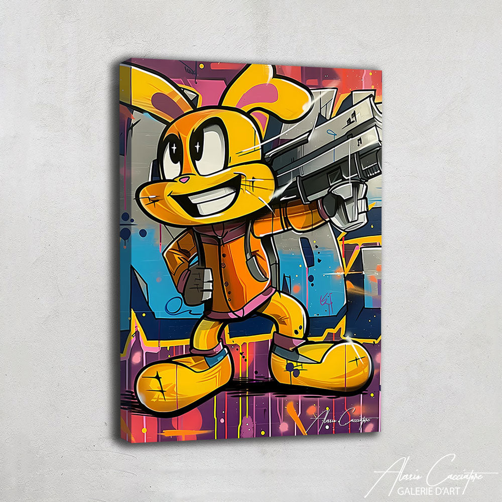 Tableau Street Art Cartoon