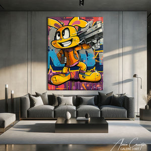 Tableau Coloré Street Art