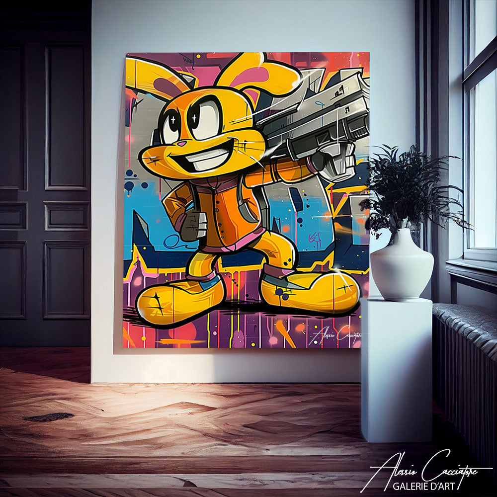 Tableau Mural Street Art