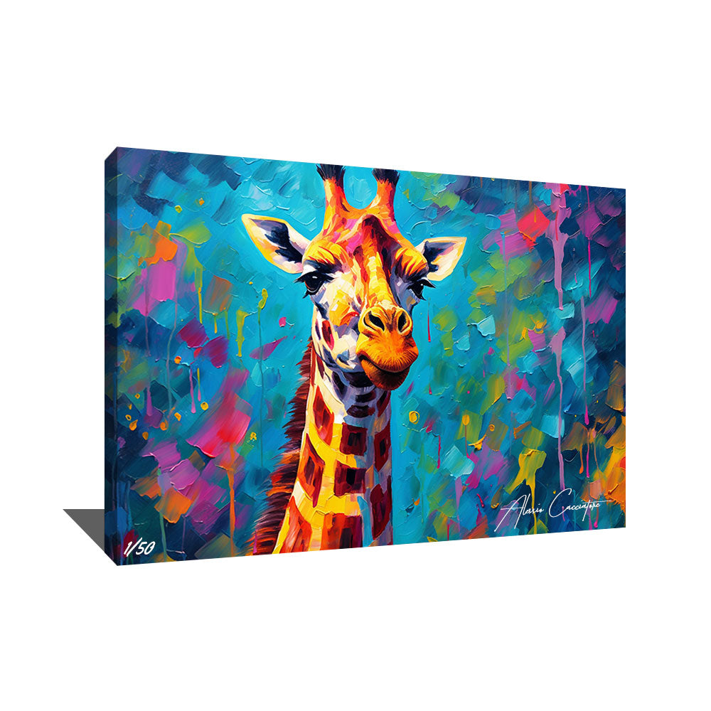 tableau girafe