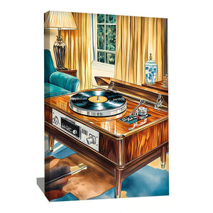 Tableau Rétro Musique