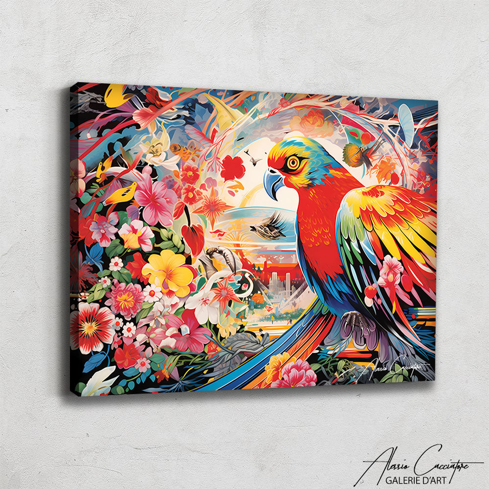 Tableaux Oiseaux et Fleurs