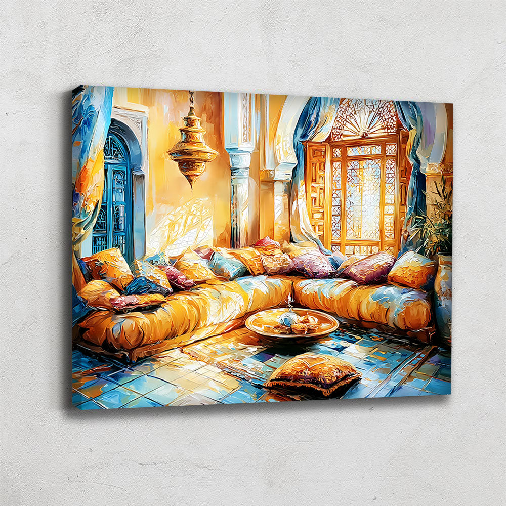 TABLEAU SALON MAROCAIN