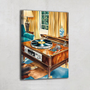 Tableau Rétro Musique