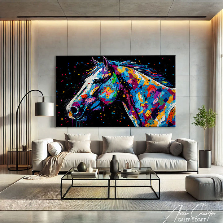 Tableau Cheval Moderne