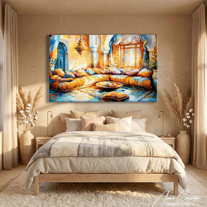 TABLEAU SALON MAROCAIN