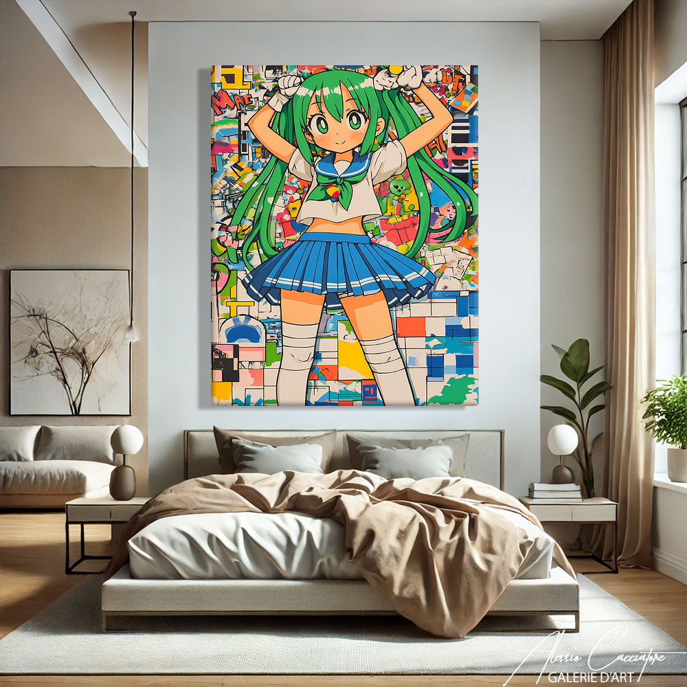 Toile Graffiti Pop Art
