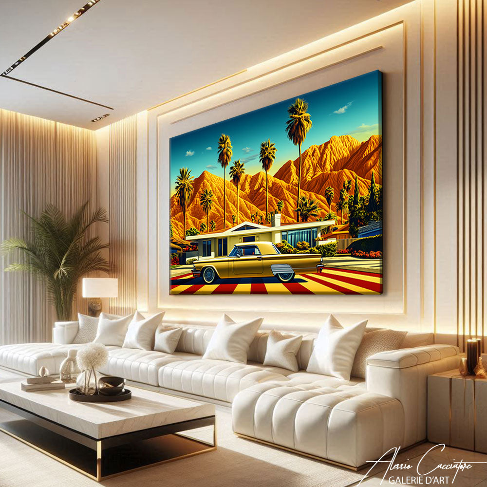 Tableau Moderne Salon