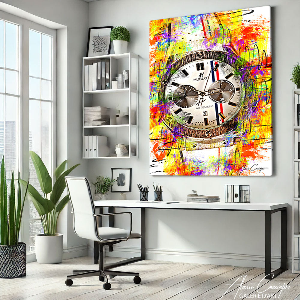 TABLEAU HUBLOT COLORÉ
