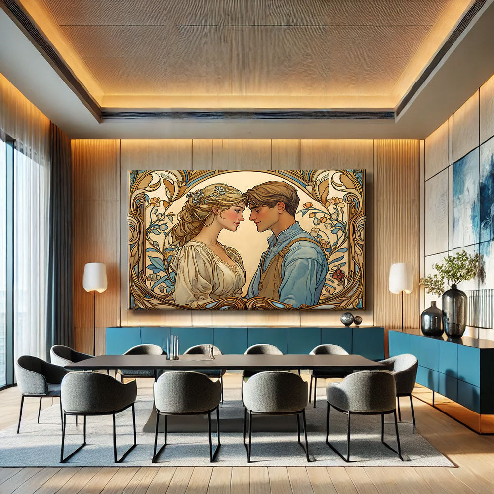 Toile Art Déco

