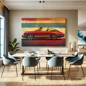 Tableau Porsche Moderne