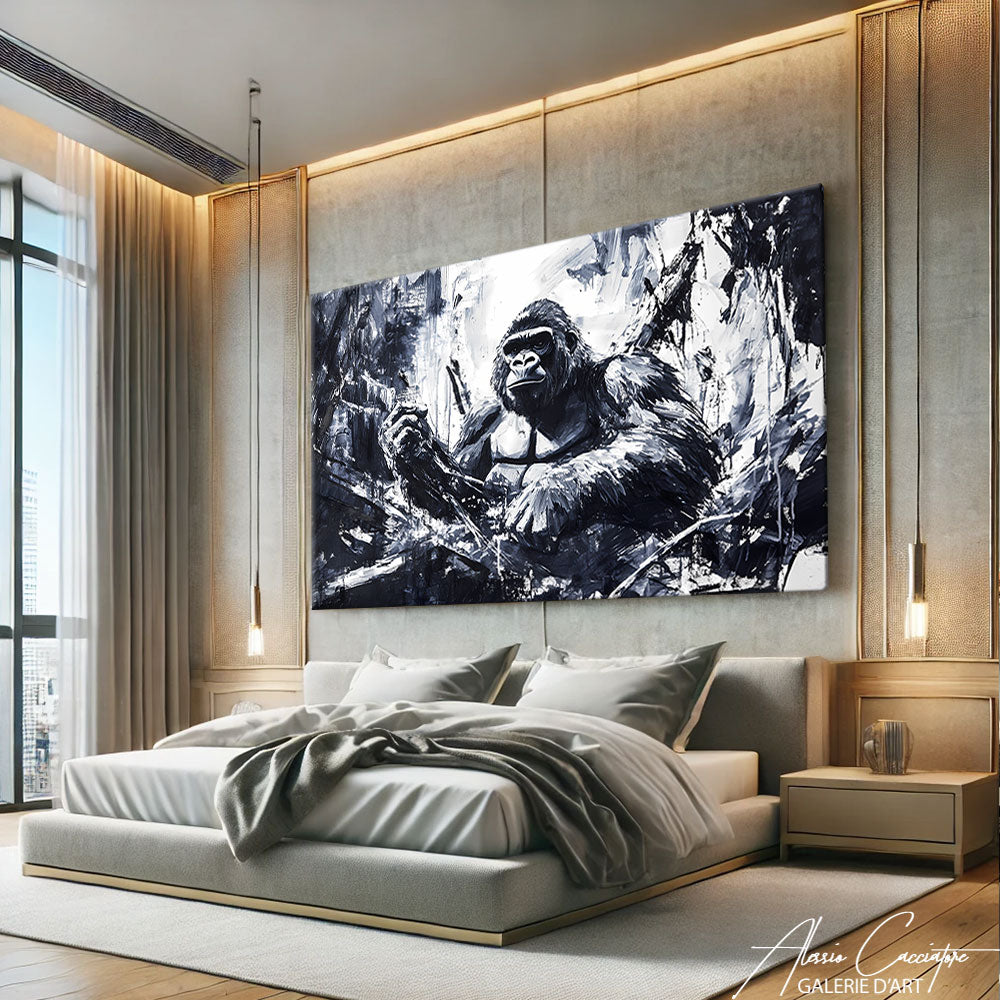 Tableau Gorille Moderne
