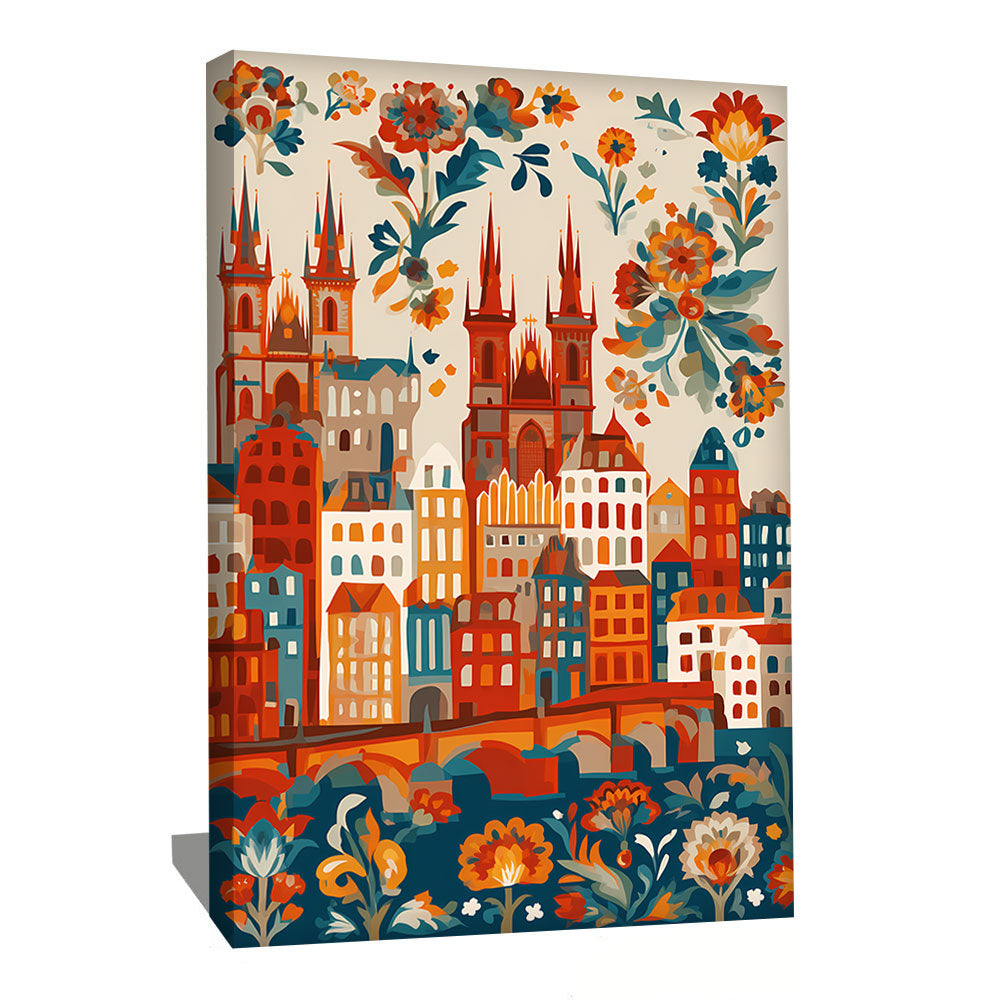 TABLEAU VILLE SCANDINAVE