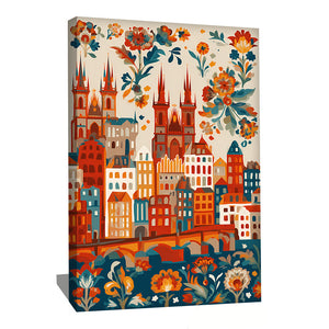 TABLEAU VILLE SCANDINAVE