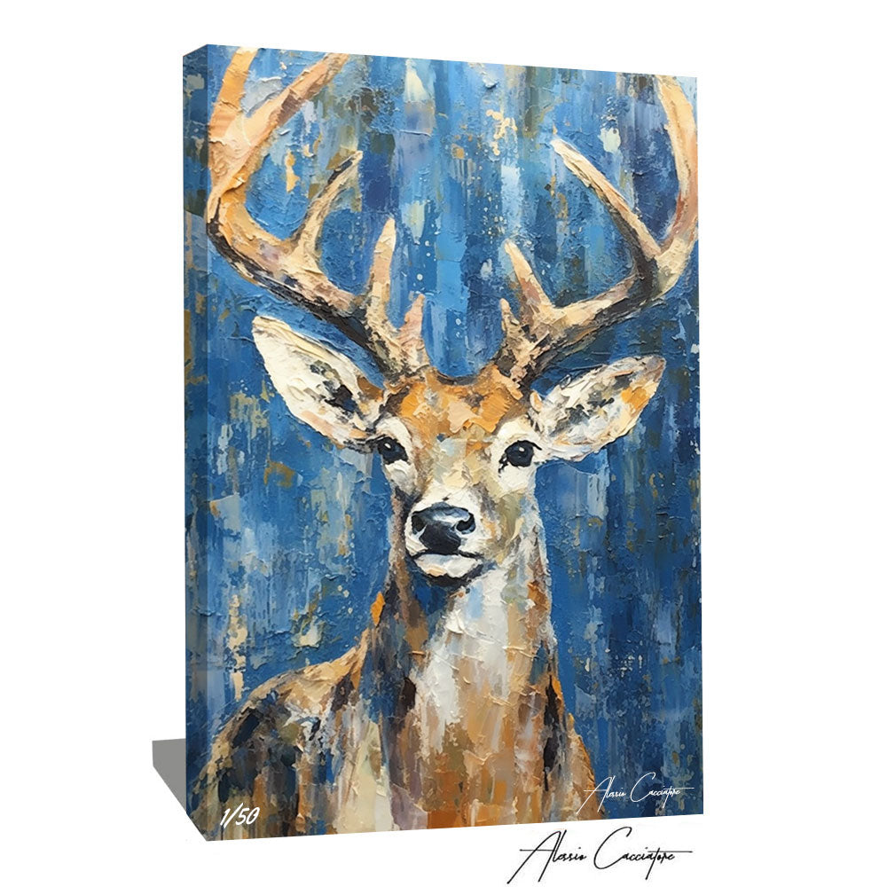 tableau cerf