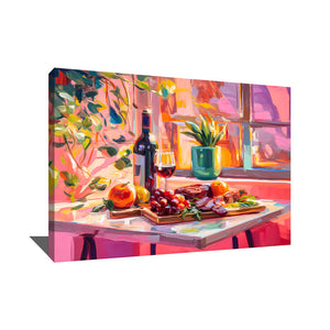TABLEAU POUR SALLE À MANGER MODERNE