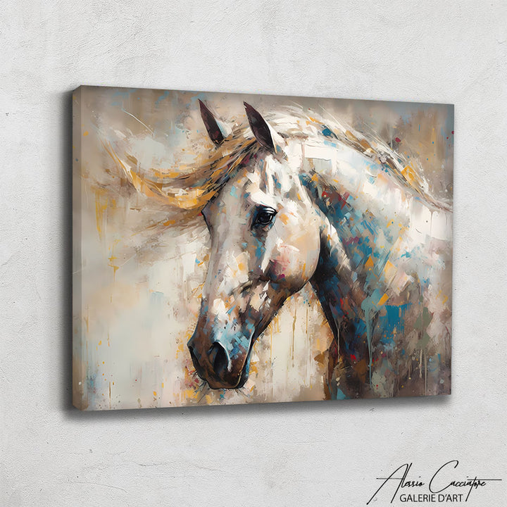 TABLEAU CHEVAL BLANC