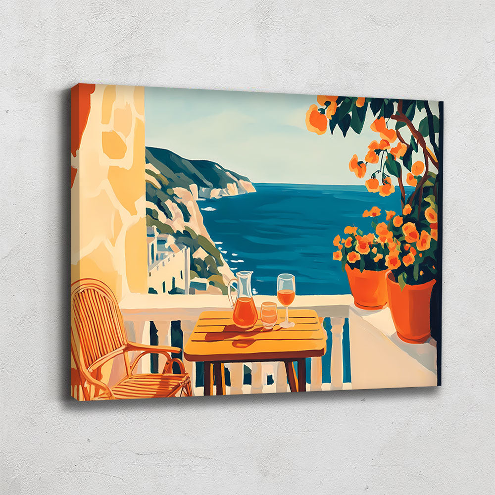 Paysages Méditerranéens Peinture