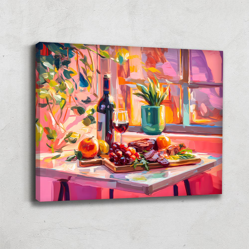 TABLEAU POUR SALLE À MANGER MODERNE