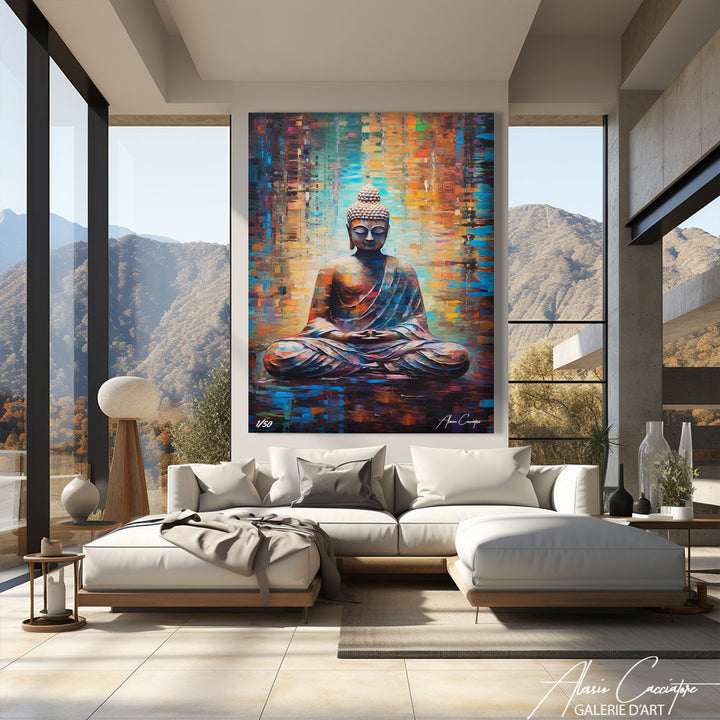 tableau bouddha zen pour chambre