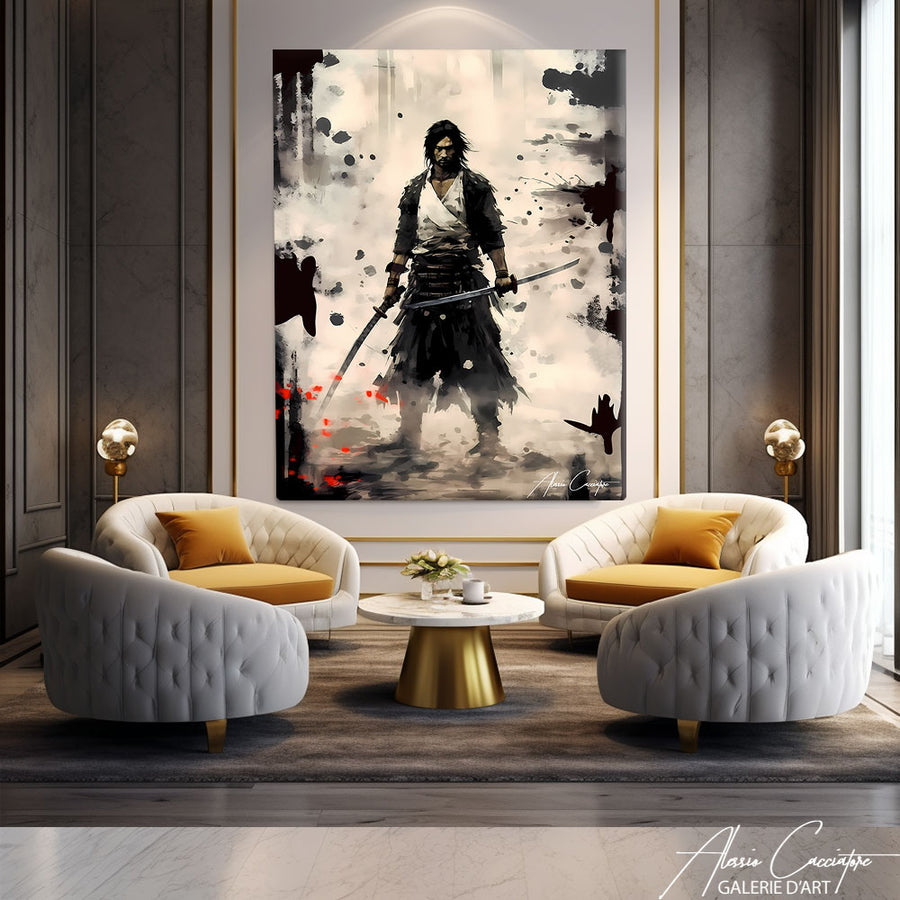 grand tableau japonais – mise en situation