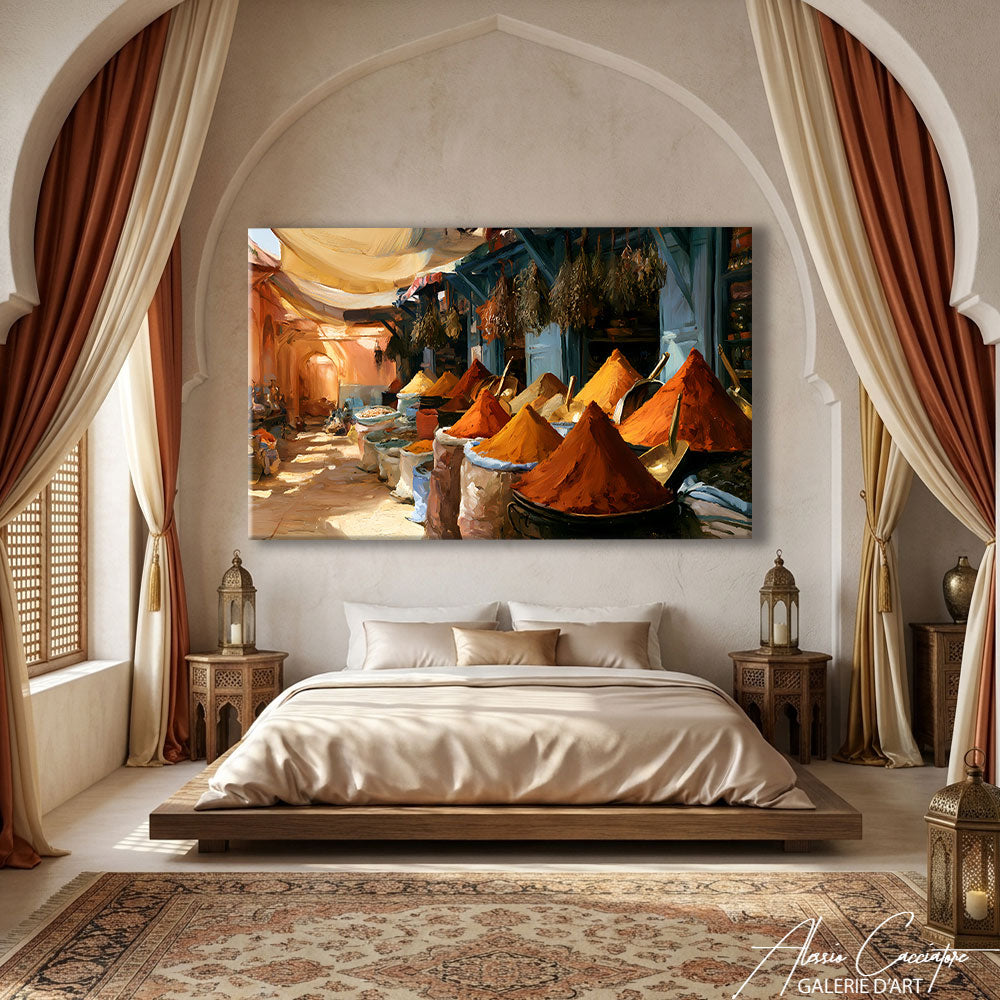 TABLEAU PAYSAGE MAROC