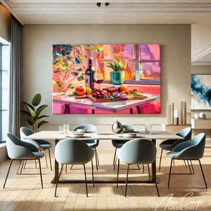TABLEAU POUR SALLE À MANGER MODERNE