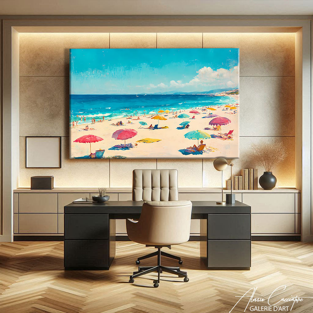TABLEAU MER ET PLAGE