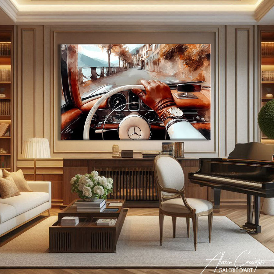 TABLEAU RETRO CHIC AlessioCacciatore – mise en situation
