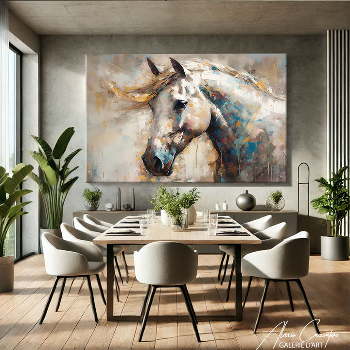 TABLEAU CHEVAL MODERNE