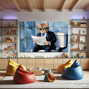 TABLEAU DÉCO WC
