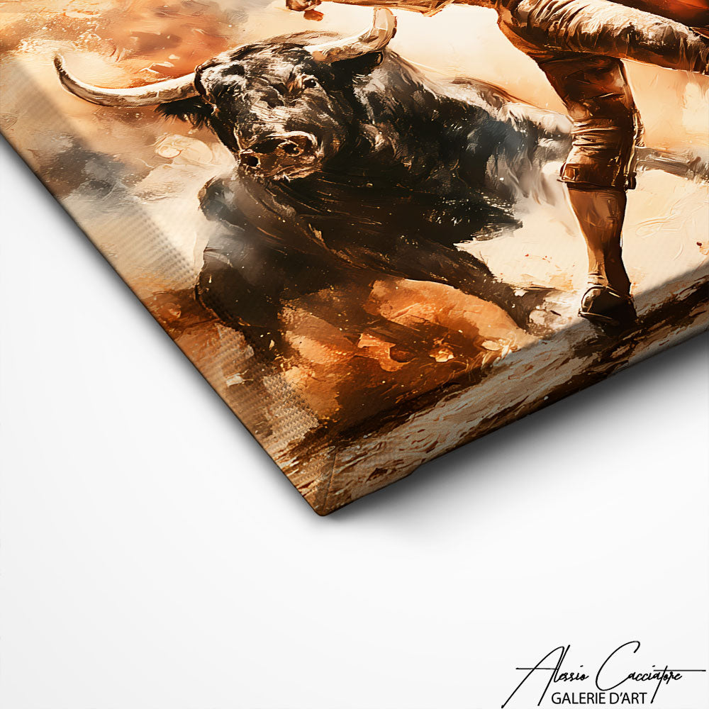Art Mural Sur La Corrida