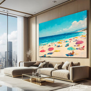 TABLEAU MER PLAGE