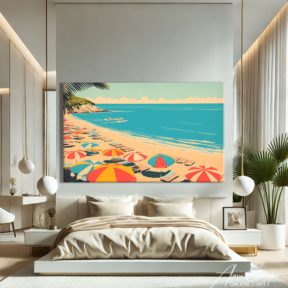 Tableau Mer Plage