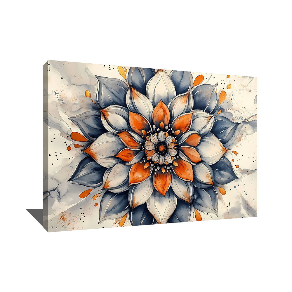 Tableau Mandala Blanc