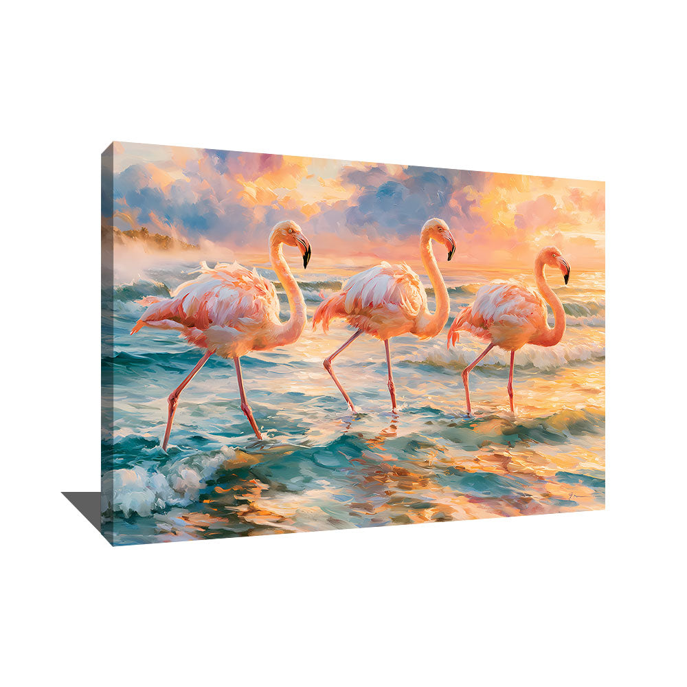 Flamant Rose Cadre