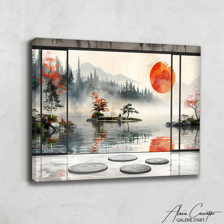 Tableau Peinture Zen
