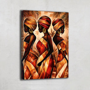 Tableau Terracotta Femme