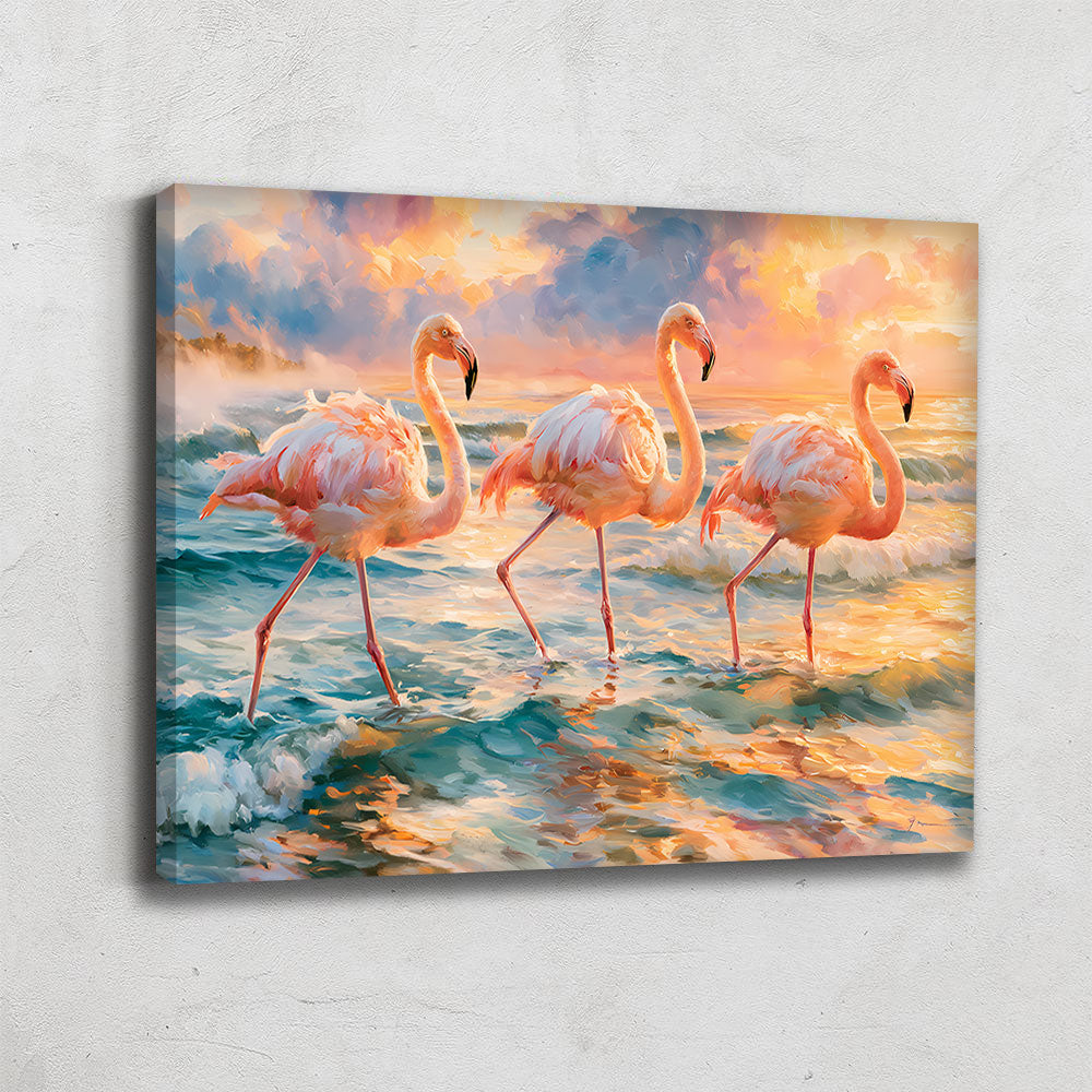 Flamant Rose Cadre
