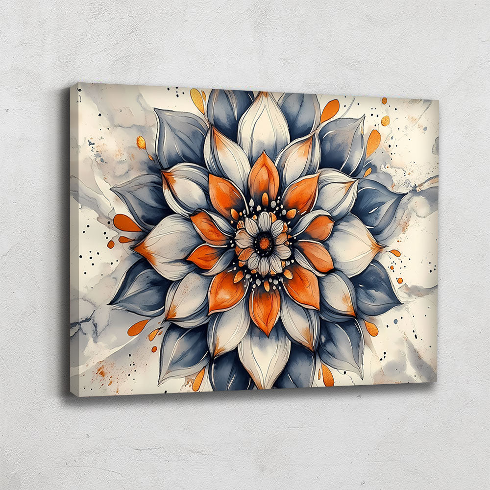 Tableau Mandala Blanc