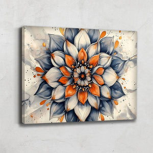 Tableau Mandala Blanc