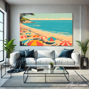 Tableau Mer Et Plage
