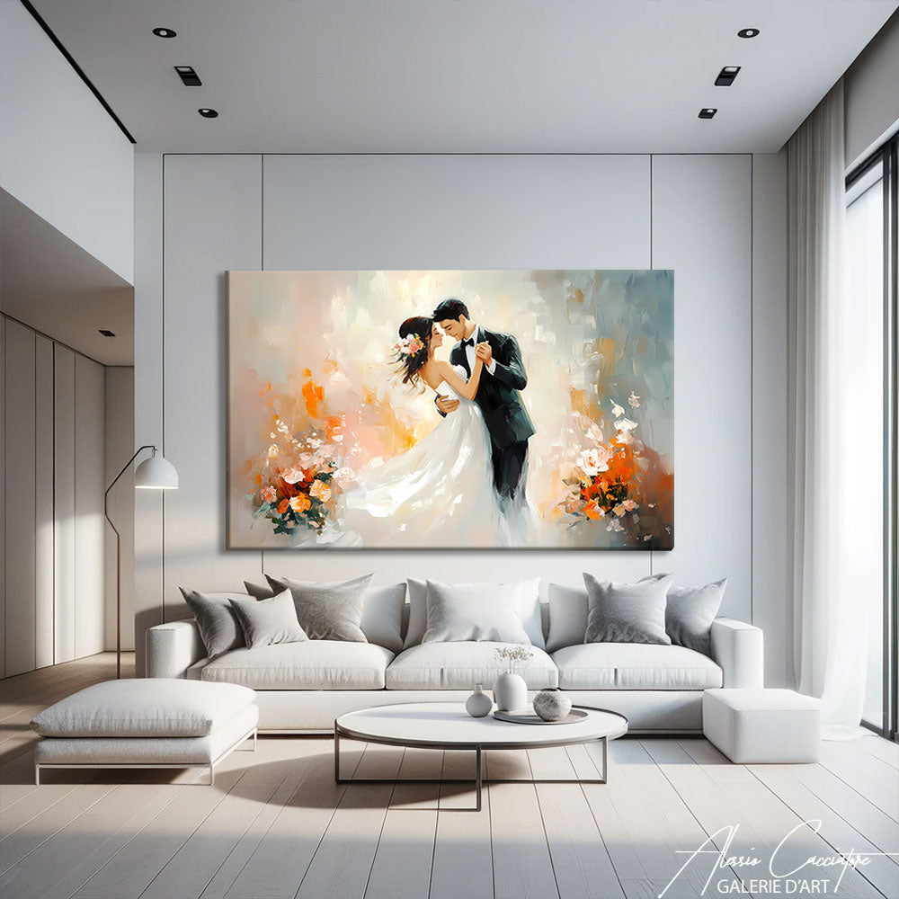 Tableau Couple Femme
