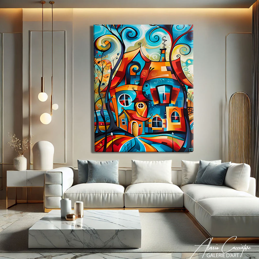 Tableaux Cubistes – mise en situation