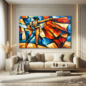 Peinture Corrida Abstrait