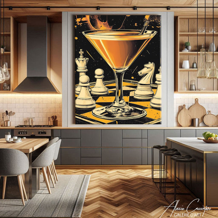 Tableau De Bar Alcool – mise en situation