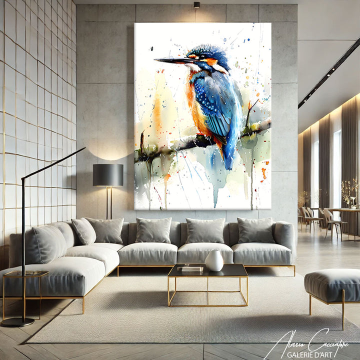 Tableau de Peinture Oiseau