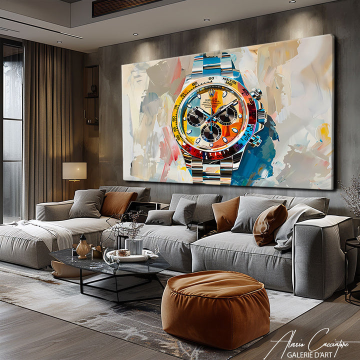 Tableau montre Rolex