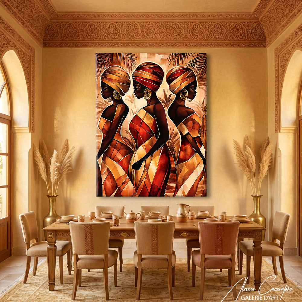Affiche Terracotta Femme